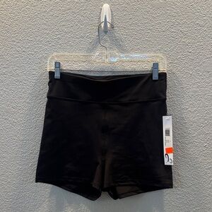 Dans N Motion- Women's Black Spandex Shorts
